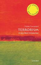 Couverture du livre « Terrorism: A Very Short Introduction » de Townshend Charles aux éditions Oup Oxford