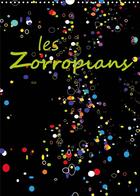 Couverture du livre « Les zorropians calendrier mural 2020 din a3 vertical - douze portraits souriants d hu » de Mifsud Georges aux éditions Calvendo