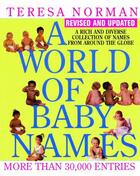 Couverture du livre « World of Baby Names, A (Revised) » de Norman Teresa aux éditions Penguin Group Us