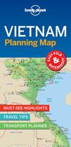 Couverture du livre « Vietnam planning map 1ed -anglais- » de  aux éditions Lonely Planet France