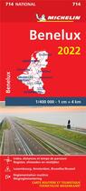 Couverture du livre « Benelux (édition 2022) » de Collectif Michelin aux éditions Michelin