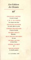 Couverture du livre « Les Cahiers Du Chemin 7 (15 Octobre 1969) » de Collectifs Gallimard aux éditions Gallimard