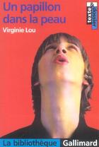 Couverture du livre « Un papillon dans la peau » de Virginie Lou-Nony aux éditions Gallimard