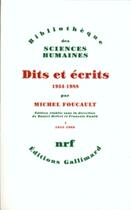 Couverture du livre « Dits et écrits 1954-1988 t.3 ; 1976-1979 » de Michel Foucault aux éditions Gallimard (patrimoine Numerise)