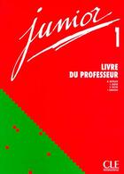 Couverture du livre « Junior niveau 1 professeur » de Butzbach/Martini aux éditions Cle International