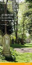 Couverture du livre « Ici repose... à la découverte des cimetières de Caen » de Emmanuel Luis aux éditions Lieux Dits