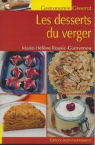 Couverture du livre « Desserts du verger » de Marie-Helene Guervenou aux éditions Gisserot