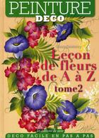 Couverture du livre « Leçon de fleurs de A à Z t.2 » de Donna Dewberry aux éditions De Saxe