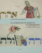 Couverture du livre « Communauté israélite de porrentruy aux XIX et XX siècles » de Baumgartner Chantal aux éditions Slatkine