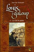 Couverture du livre « Louis le galoup t.4 ; la cité de pierre » de Jean-Luc Marcastel aux éditions Matagot