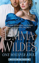 Couverture du livre « One Whisper Away » de Emma Wildes aux éditions Penguin Group Us