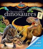 Couverture du livre « Incroyables dinosaures » de Morvan/Bouttevin aux éditions Larousse