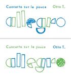 Couverture du livre « Allegro, concerto sur le pouce » de Otto T. aux éditions Editions Flblb