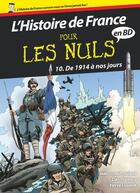 Couverture du livre « L'Histoire de France en BD Tome 10 : histoire de France pour les nuls » de Jean-Joseph Julaud et Herve Loiselet aux éditions First