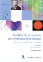 Couverture du livre « Stabilité et commande des systèmes dynamiques (2e édition) » de Frederic Jean aux éditions Ensta