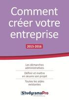 Couverture du livre « Comment créer votre entreprise » de  aux éditions Studyrama