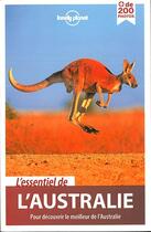 Couverture du livre « L'Australie (4e édition) » de Collectif Lonely Planet aux éditions Lonely Planet France
