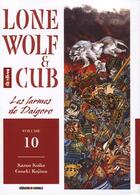 Couverture du livre « Lone wolf & cub Tome 10 : les larmes de Daigoro » de Kazuo Koike et Goseki Kojima aux éditions Panini