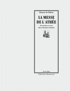 Couverture du livre « La messe de l'athée » de Honoré De Balzac aux éditions Manucius