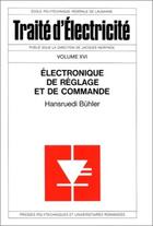 Couverture du livre « Electronique de reglage » de Buhler aux éditions Ppur