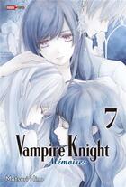 Couverture du livre « Vampire knight - mémoires t.7 » de Matsuri Hino aux éditions Panini