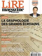 Couverture du livre « Lire magazine litteraire - mai 2021 - la graphologie des grands ecrivains » de  aux éditions Lire Magazine
