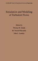 Couverture du livre « Simulation and Modeling of Turbulent Flows » de Thomas B Gatski aux éditions Oxford University Press Usa