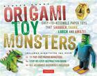 Couverture du livre « Origami toy monsters » de Dewar Andrew aux éditions Tuttle
