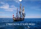 Couverture du livre « L hermione a saint malo calendrier mural 2020 din a4 horizontal - replique de l hermione navire » de Douillet Jo L aux éditions Calvendo