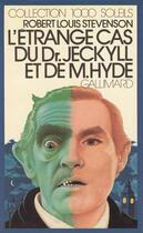 Couverture du livre « L'etrange cas du dr jekyll et de m. hyde » de Robert Louis Stevenson aux éditions Gallimard-jeunesse