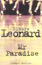 Couverture du livre « Mr paradise » de Elmore Leonard aux éditions Rivages