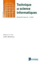 Couverture du livre « Technique et science informatiques RSTI série TSI volume 35 n° 2 ; mars-avril 2016 » de  aux éditions Hermes Science Publications