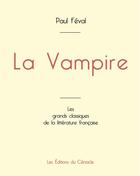 Couverture du livre « La vampire » de Paul Feval aux éditions Editions Du Cenacle