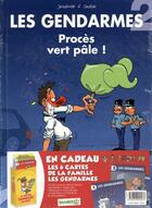 Couverture du livre « Les gendarmes T.2 ; procès vert pâle ! » de David Lunven et Jenfevre et Olivier Sulpice aux éditions Bamboo