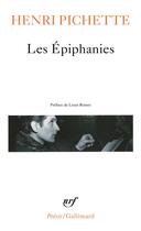 Couverture du livre « Les épiphanies ; mystère profane » de Henri Pichette aux éditions Gallimard