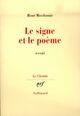 Couverture du livre « Le signe et le poeme » de Henri Meschonnic aux éditions Gallimard (patrimoine Numerise)