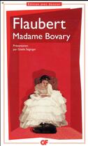 Couverture du livre « Madame Bovary » de Gustave Flaubert aux éditions Flammarion