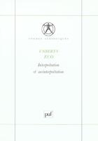 Couverture du livre « Interpretation et surinterpretation ; 2e edition » de Umberto Eco aux éditions Puf