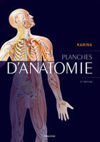Couverture du livre « Planches d'anatomie (2e édition) » de Pierre Kamina aux éditions Maloine