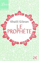 Couverture du livre « Le prophète » de Khalil Gibran aux éditions J'ai Lu