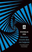 Couverture du livre « Mémoires trouvés dans une baignoire » de Stanislas Lem aux éditions Actes Sud