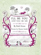 Couverture du livre « Sois moi et je serai toi » de Maurice Sendak et Ruth Krauss aux éditions Memo