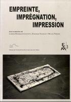 Couverture du livre « Empreinte, imprégnation, impression » de  aux éditions Pu De Pau