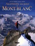 Couverture du livre « Ascensions au pays du mont-blanc » de Laroche/Lelong aux éditions Glenat