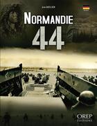 Couverture du livre « Normandie 44 » de Jean Quellien aux éditions Orep