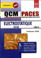 Couverture du livre « Qcm paces electrostatique e.c.g ed 2013 » de Teng Pr aux éditions Vernazobres Grego