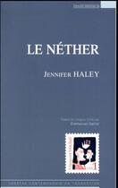 Couverture du livre « Le néther » de Jennifer Haley aux éditions Espaces 34