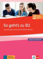 Couverture du livre « So geht's zu : allemand ; B2 neu ; cahier d'activités » de  aux éditions La Maison Des Langues