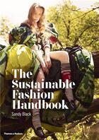 Couverture du livre « The sustainable fashion handbook » de Black Sandy aux éditions Thames & Hudson