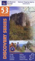 Couverture du livre « Clare/galway/offaly/tipperary » de  aux éditions Ordnance Survey